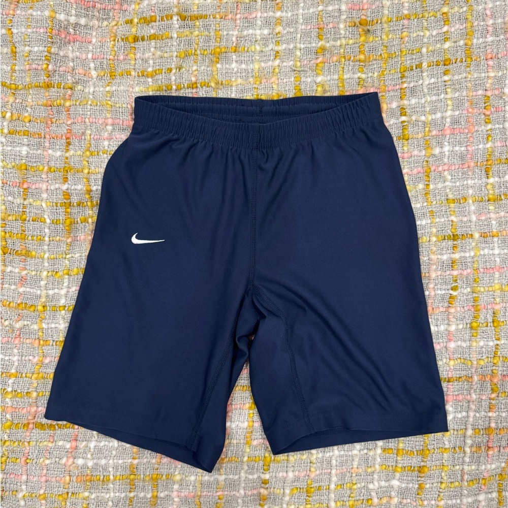Nike Blue Athletic Shorts Lightweight Breathable